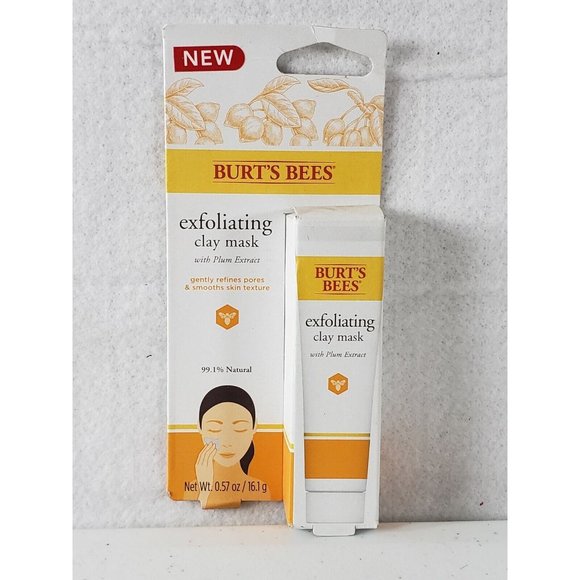 Exfoliating Clay Mask by Burts Bees for Unisex - 0.57 oz Mask - Picture 1 of 6